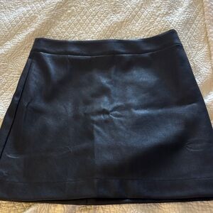 J. Crew Factory Elegant Black Mini Skirt